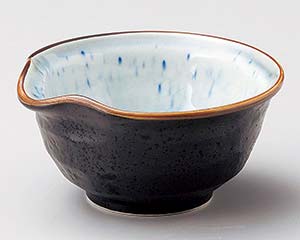 【まとめ買い10個セット品】和食器 ア073-588 乳白流片口珍味【キャンセル/返品不可】【ECJ】