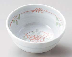 【まとめ買い10個セット品】和食器 テ074-408 赤絵紋3.8梅形小鉢【キャンセル/返品不可】【ECJ】