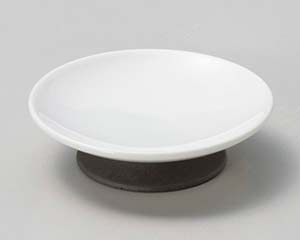 【まとめ買い10個セット品】和食器 ア078-108 白高台小皿【キャンセル/返品不可】【ECJ】