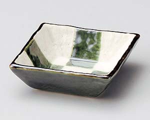 【まとめ買い10個セット品】和食器 カ078-498 織部格子正角鉢(小)【キャンセル/返品不可】【ECJ】