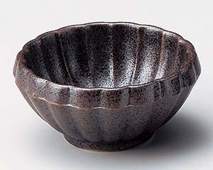 【まとめ買い10個セット品】和食器 イ079-398 鉄砂 菊小鉢【キャンセル/返品不可】【ECJ】