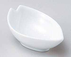 【まとめ買い10個セット品】和食器 ロ080-188 さくら型小付ホワイト【キャンセル/返品不可】【ECJ】
