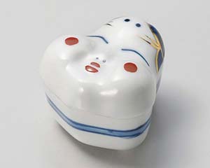 【まとめ買い10個セット品】和食器 チ082-218 オカメ蓋付珍味【キャンセル/返品不可】【ECJ】