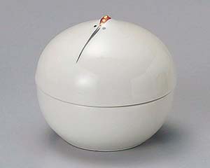 【まとめ買い10個セット品】和食器 オ082-388 ツル蓋付珍味(大)【キャンセル/返品不可】【ECJ】