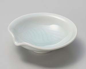 【まとめ買い10個セット品】和食器 ミ232-388 青白磁 片口珍味【キャンセル/返品不可】【ECJ】
