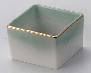 【まとめ買い10個セット品】和食器 タ092-568 ヒワ角珍味【キャンセル/返品不可】【ECJ】