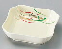 和食器 オ100-098 武蔵野花四角小鉢【ECJ】