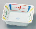 【まとめ買い10個セット品】和食器 ツ100-298 染錦見込小花角鉢【キャンセル/返品不可】【ECJ】