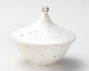 【まとめ買い10個セット品】和食器 ミ105-128 パール傘形円菓子碗【キャンセル/返品不可】【ECJ】