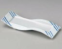 【まとめ買い10個セット品】和食器 ミ127-048 ブルー線ラスター突出皿【キャンセル/返品不可】【ECJ】(3)
