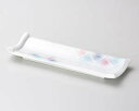 【まとめ買い10個セット品】和食器 ミ130-128 淡雪三色吹 突出皿【キャンセル/返品不可】【ECJ】