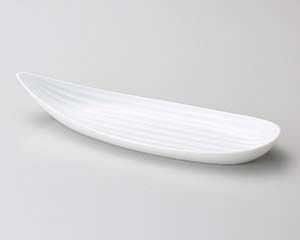 【まとめ買い10個セット品】和食器 ネ130-268 白笹トレー【キャンセル/返品不可】【ECJ】