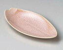 和食器 イ130-218 窯変桜花びら長皿 大【ECJ】