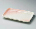和食器 ヤ148-138 桜志野長角6.0皿【ECJ】