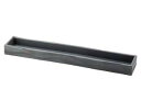【まとめ買い10個セット品】和食器 メ154-078 黒銀彩7.0長角鉢【キャンセル/返品不可】【ECJ】