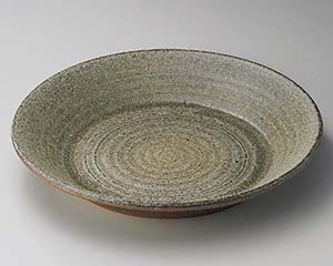 和食器 メ173-158 古窯11.0皿鉢【ECJ】
