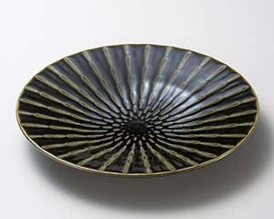 【まとめ買い10個セット品】和食器 ア175-088 竹林織部30cm皿【キャンセル/返品不可】【ECJ】