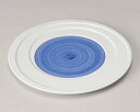 【まとめ買い10個セット品】和食器 ミ181-018 乱線 呉須 9.0皿【キャンセル/返品不可】【ECJ】