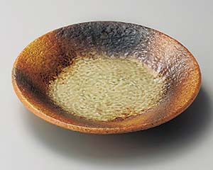 【まとめ買い10個セット品】和食器 テ209-138 南蛮吹7.5皿【キャンセル/返品不可】【ECJ】
