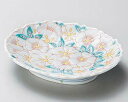 【まとめ買い10個セット品】和食器 ミ214-068 花絵和皿【キャンセル/返品不可】【ECJ】