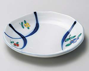 【まとめ買い10個セット品】和食器 ミ215-088 錦花紋フルーツ皿【キャンセル/返品不可】【ECJ】