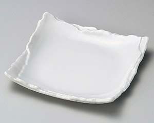 【まとめ買い10個セット品】和食器 カ216-148 白マット重ね5.5皿【キャンセル/返品不可】【ECJ】