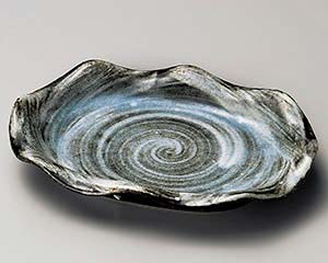 【まとめ買い10個セット品】和食器 タ222-288 白刷毛花小判皿小【キャンセル/返品不可】【ECJ】