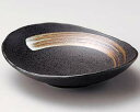 【まとめ買い10個セット品】和食器 イ222-118 白刷毛天目楕円取り鉢大【キャンセル/返品不可】【ECJ】
