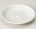 【まとめ買い10個セット品】和食器 キ231-278 うず粉引グレー4.0皿【キャンセル/返品不可】【ECJ】