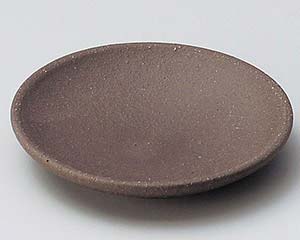 【まとめ買い10個セット品】和食器 ネ232-048 黒陶小皿【キャンセル/返品不可】【ECJ】