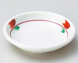 【まとめ買い10個セット品】和食器 オ234-428 玉渕赤絵3.0皿【キャンセル/返品不可】【ECJ】