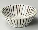 【まとめ買い10個セット品】和食器 ト248-088 粉引十草掘り8.5丼【キャンセル/返品不可】【ECJ】