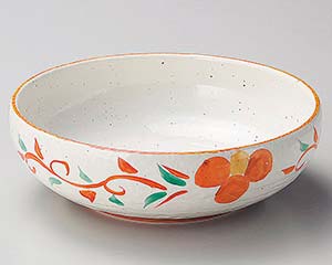 和食器 ミ253-038 唐草花8.0ボール【ECJ】