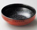 【まとめ買い10個セット品】和食器 ユ268-058 赤柚子黒結晶7.5ボール【キャンセル/返品不可】【ECJ】