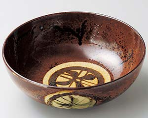 【まとめ買い10個セット品】和食器 ト268-138 錆丸紋6.0ボール【キャンセル/返品不可】【ECJ】