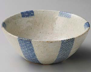 【まとめ買い10個セット品】和食器 ユ268-368 白砂波鹿の子4.5鉢【キャンセル/返品不可】【ECJ】