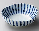 和食器 ヤ271-198 濃十草楕円4.5鉢【ECJ】