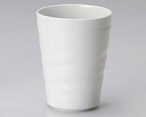 【まとめ買い10個セット品】和食器 ヤ275-198 白軽カップ Beer【キャンセル/返品不可】【ECJ】