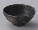 和食器 メ287-538 黒窯変刷毛目ぐい呑【ECJ】