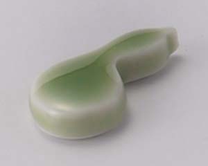 【まとめ買い10個セット品】和食器 カ290-478 もえぎひょうたん箸置【キャンセル/返品不可】【ECJ】