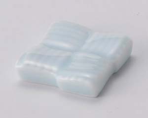 【まとめ買い10個セット品】和食器 ア289-388 青磁カムイ箸置【キャンセル/返品不可】【ECJ】