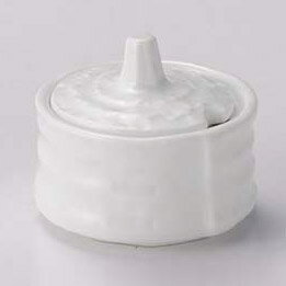 【まとめ買い10個セット品】和食器 タ295-428 白磁つづみ辛子入【キャンセル/返品不可】【ECJ】