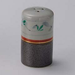 【まとめ買い10個セット品】和食器 イ296-198 鉄砂唐草胡椒入(三ツ穴)【キャンセル/返品不可】【ECJ】