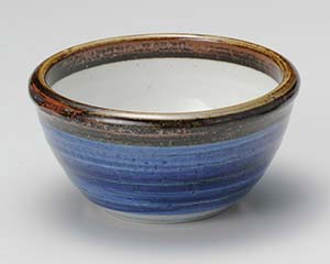 【まとめ買い10個セット品】和食器 テ301-238 錆呉須巻4.0小鉢【キャンセル/返品不可】【ECJ】