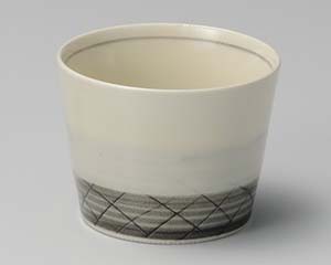 【まとめ買い10個セット品】和食器 ロ304-488 淡墨 そば千代口【キャンセル/返品不可】【ECJ】