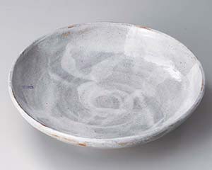 【まとめ買い10個セット品】和食器 テ308-048 緋紫7.5めん皿【キャンセル/返品不可】【ECJ】