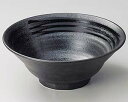【まとめ買い10個セット品】和食器 ワ316-158 黒御影内黒刷毛六兵衛7.0丼【キャンセル/返品不可】【ECJ】