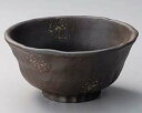 【まとめ買い10個セット品】和食器 ユ322-128 炭化土変型6.0丼【キャンセル/返品不可】【ECJ】