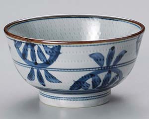 【まとめ買い10個セット品】和食器 ホ325-238 トチリ笹高浜5.5丼【キャンセル/返品不可】【ECJ】