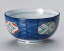 【まとめ買い10個セット品】和食器 ミ330-268 染錦菱紋5.5多用丼【キャンセル/返品不可】【ECJ】